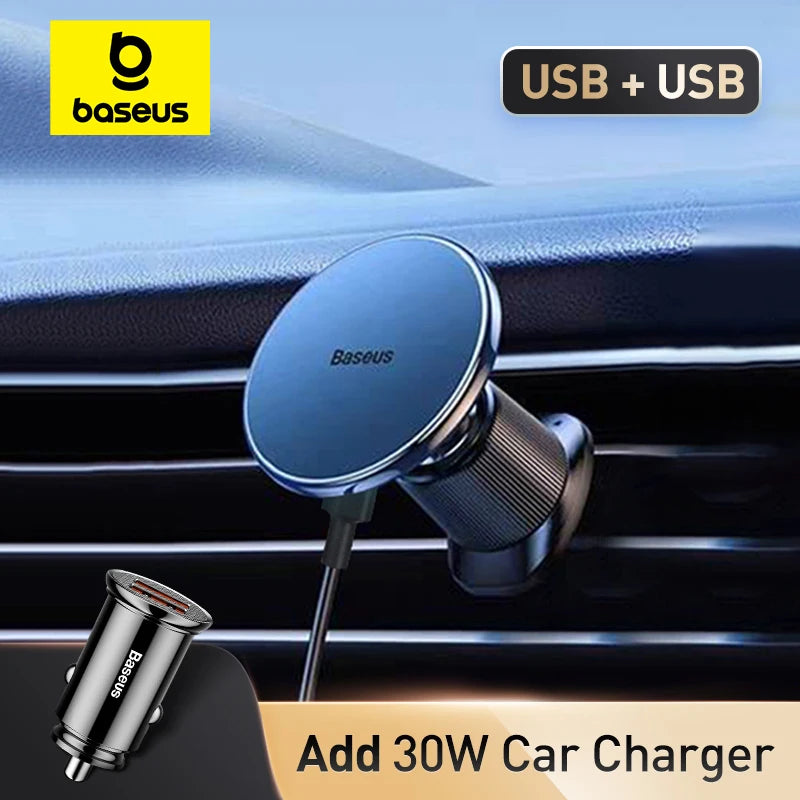 Magnetic Wireless Charger Car Phone Holder