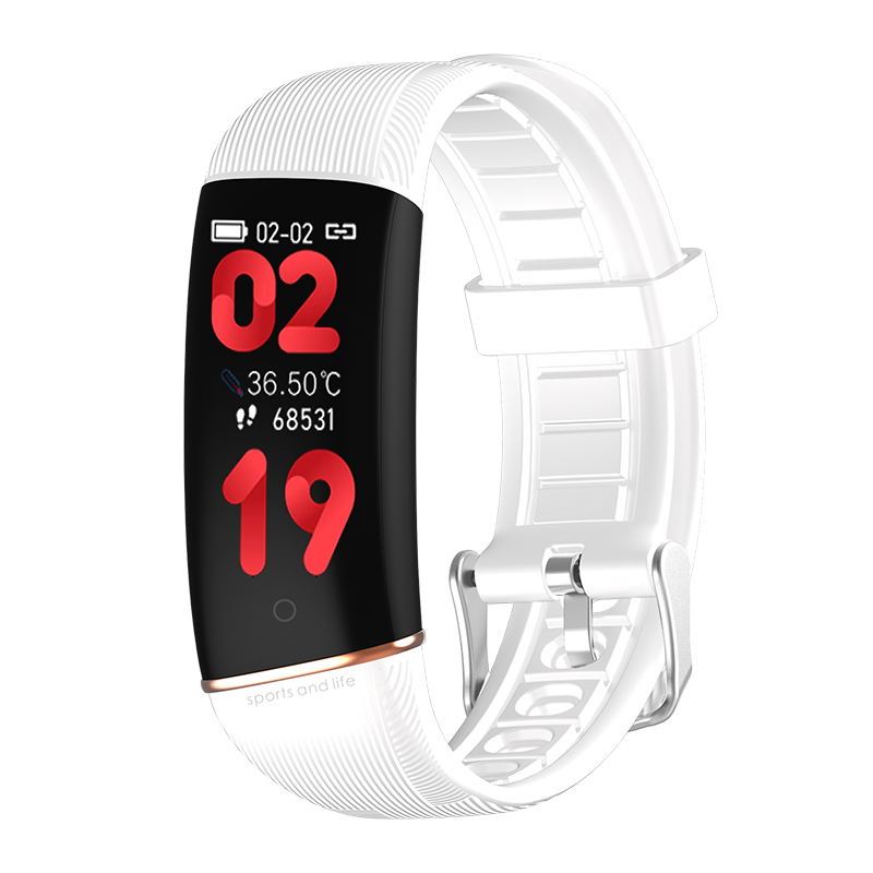 Smart Bracelet Watch Heart Rate Blood Pressure Pedometer