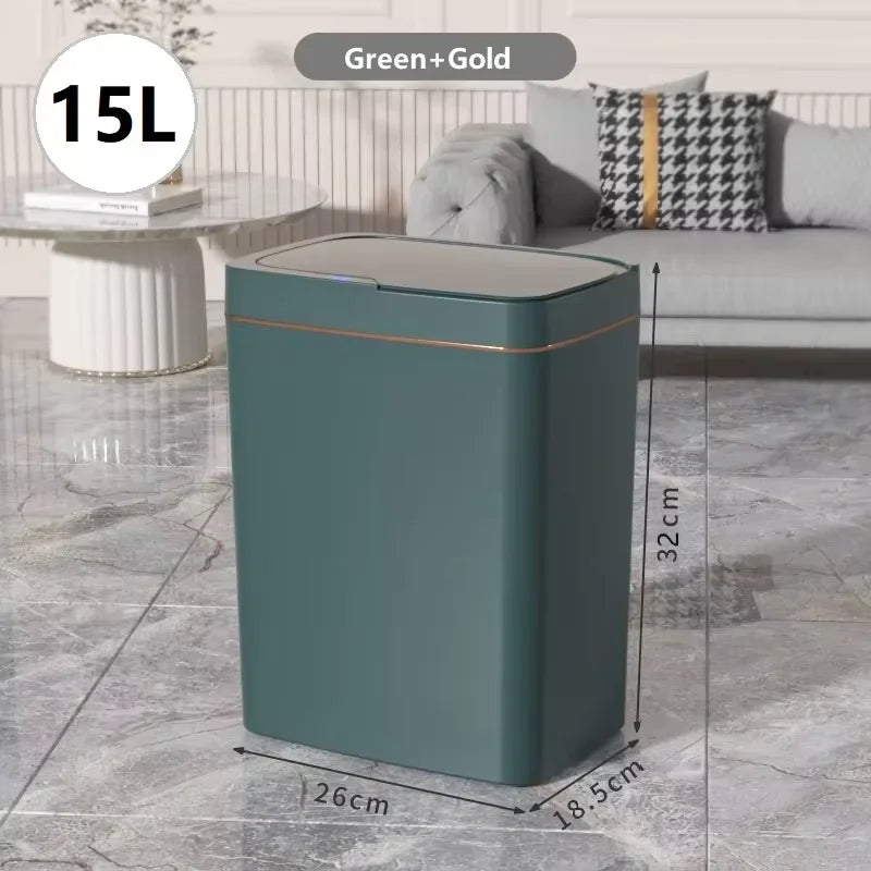 smart sensor trash can