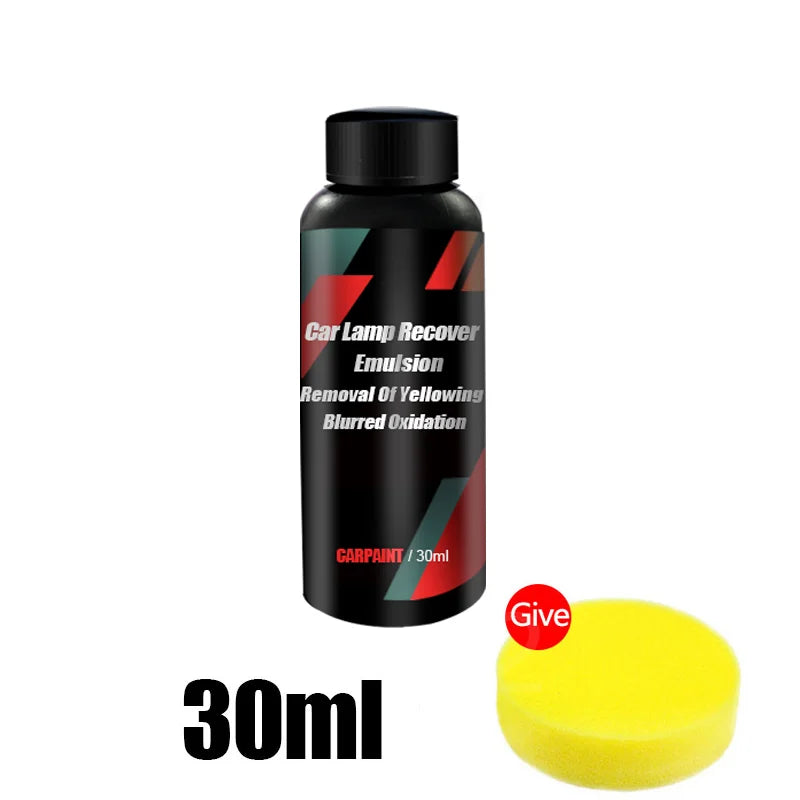 Car Headlight Polishing