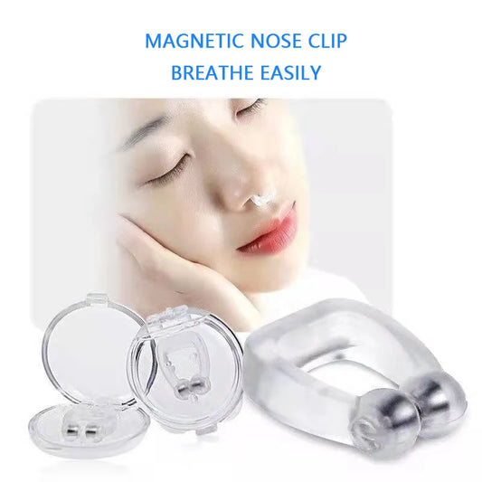 Anti Snore Stop Snoring Nose Clip Silicone Magnetic
