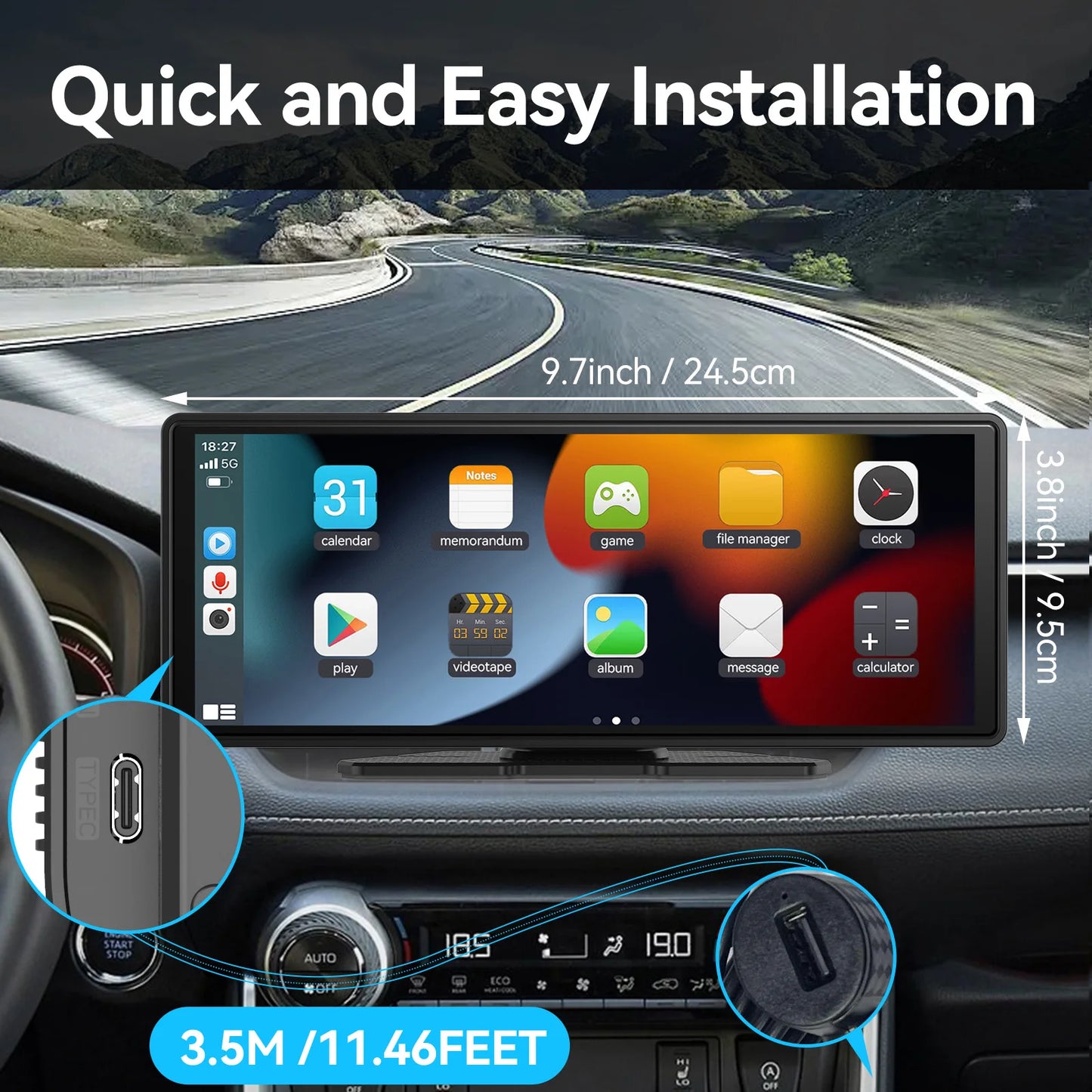 Universal Portable Carplay