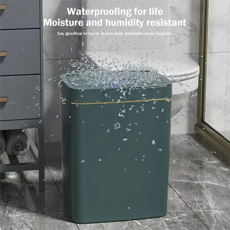 smart sensor trash can