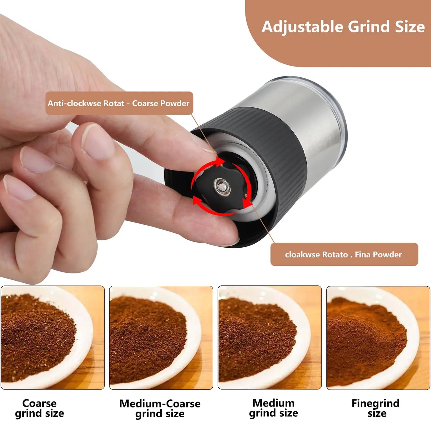 Mini Manual Coffee Grinder
