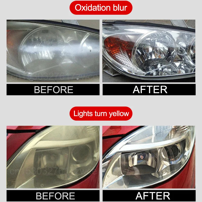 Car Headlight Polishing
