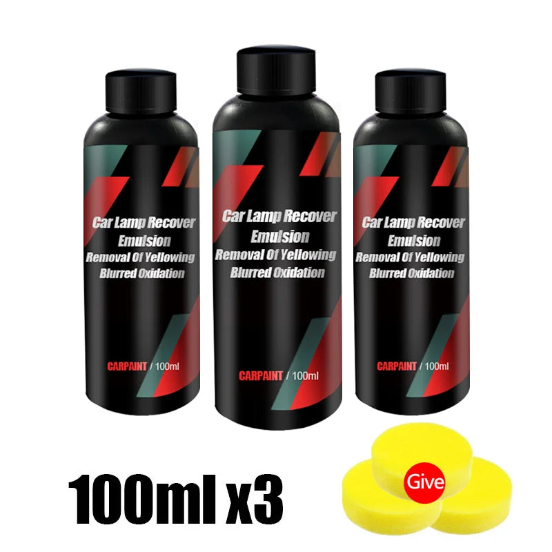 Car Headlight Polishing