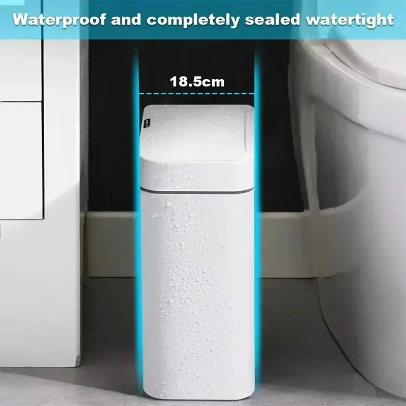 smart sensor trash can