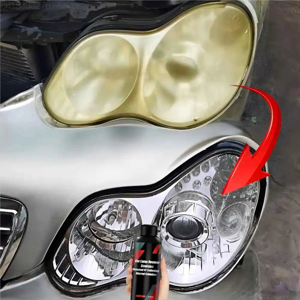 Car Headlight Polishing