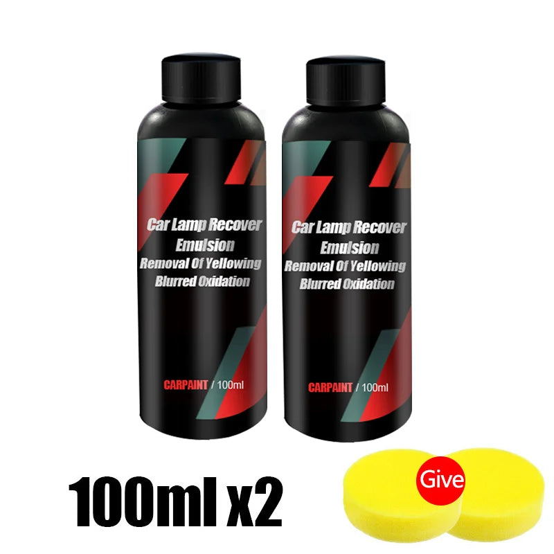 Car Headlight Polishing