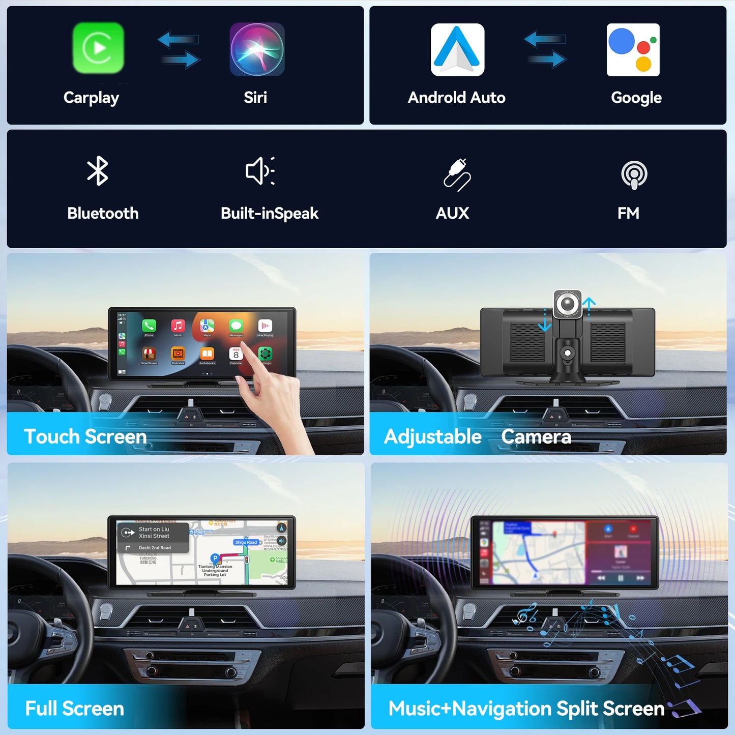 Universal Portable Carplay