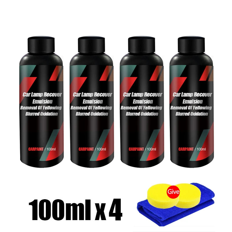 Car Headlight Polishing