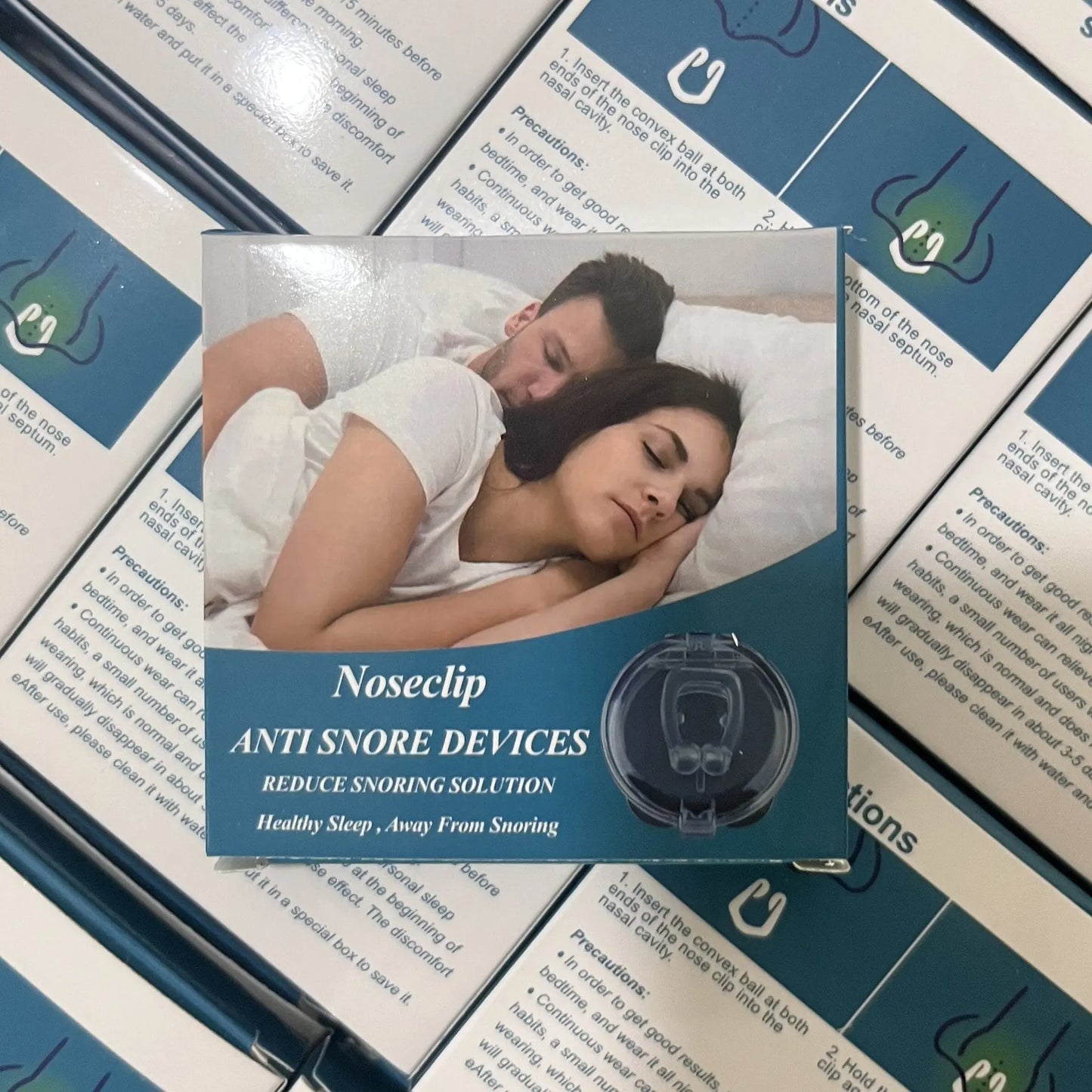 Anti Snore Stop Snoring Nose Clip Silicone Magnetic