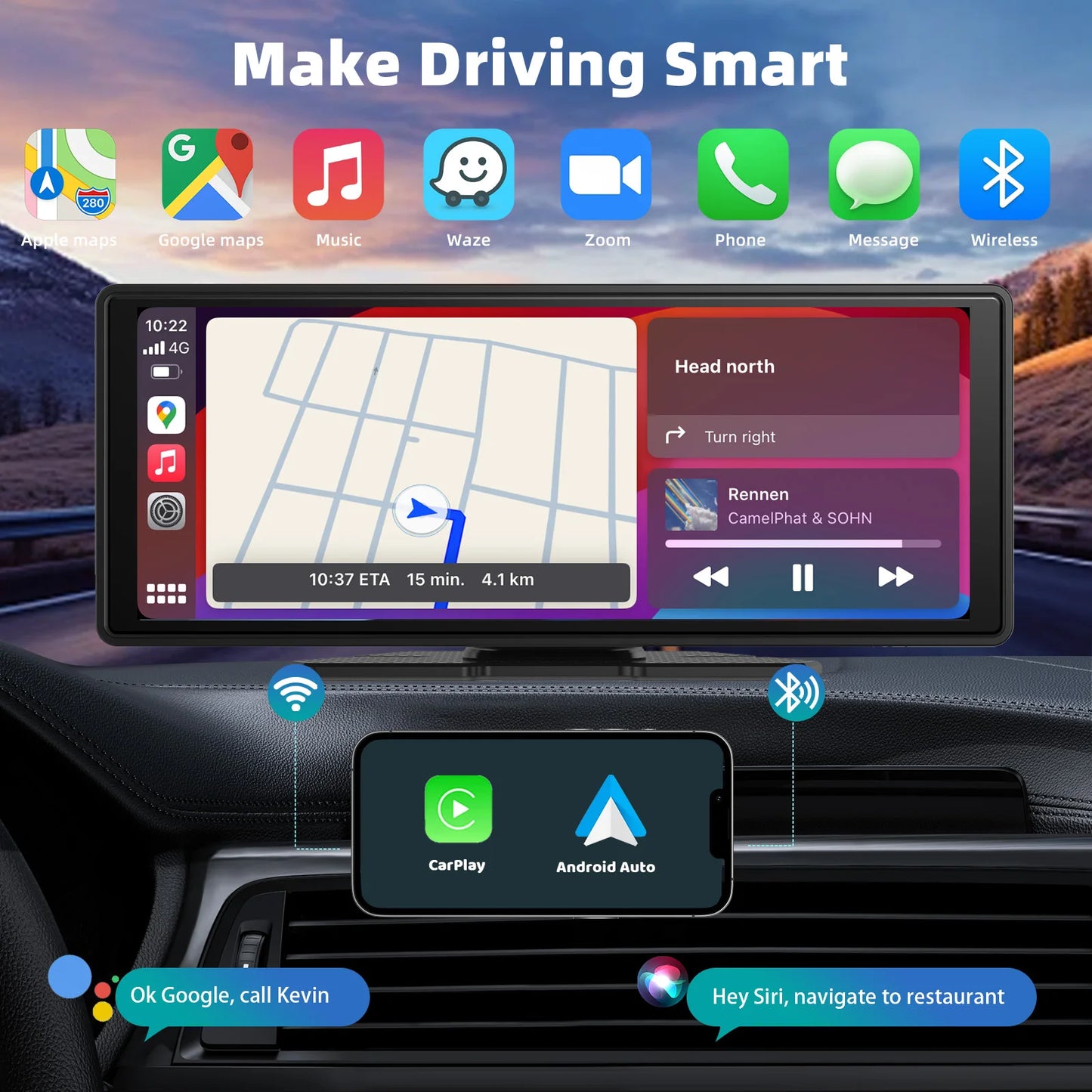 Universal Portable Carplay