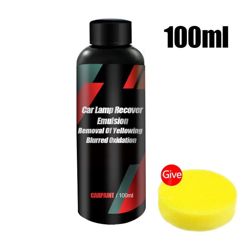 Car Headlight Polishing