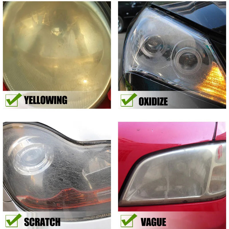 Car Headlight Polishing
