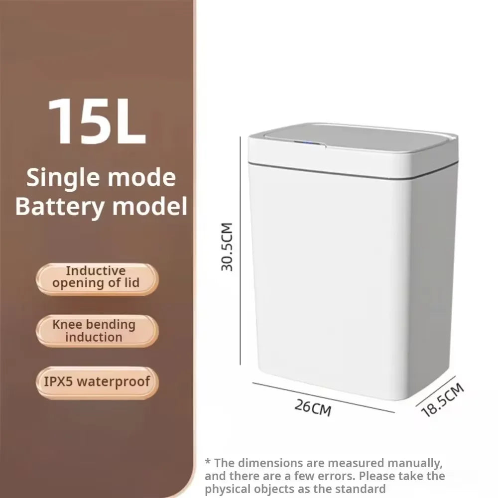 smart sensor trash can
