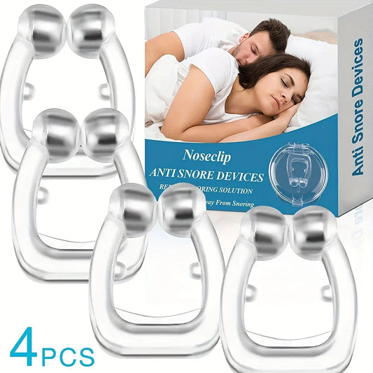 Anti Snore Stop Snoring Nose Clip Silicone Magnetic