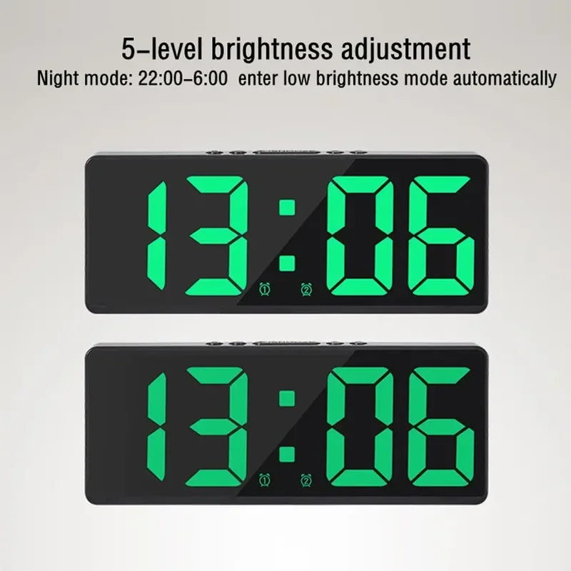 Multifunctional LED Number Clock