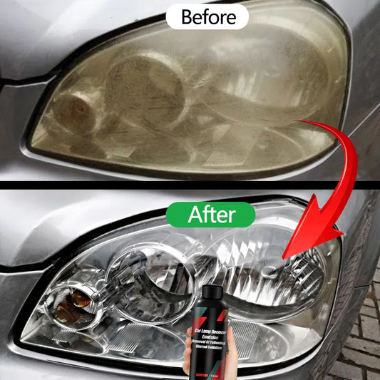 Car Headlight Polishing